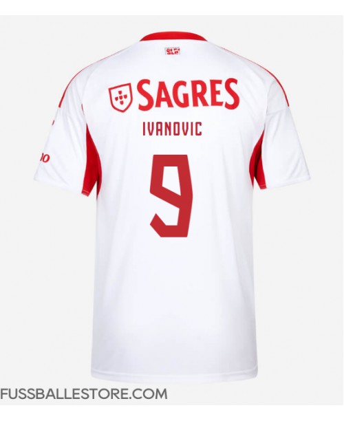 Günstige Benfica Franjo Ivanovic #9 3rd trikot 2025-26 Kurzarm Günstige Benfica Franjo Ivanovic #9 3rd trikot 2025-26 Kurzarm
